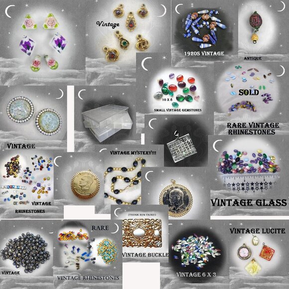 Craft Organizers for Jewelry Stones, Buttons, Beads, Crafting Bundle of SEVEN - Picture 11 of 13